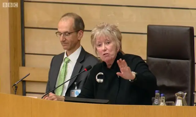 Deputy Presiding Officer Christine Grahame