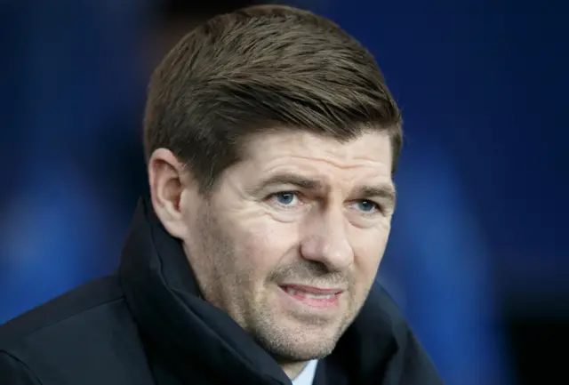 Rangers boss Steven Gerrard