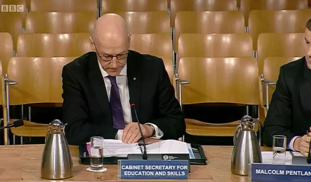 Education Secretary John Swinney