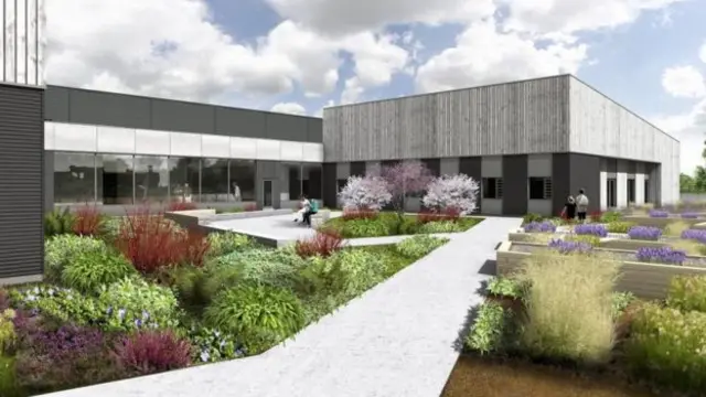 The planned design of a new community hospital in Aviemore