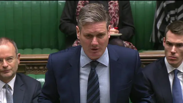 Shadow Brexit Secretary Sir Keir Starmer