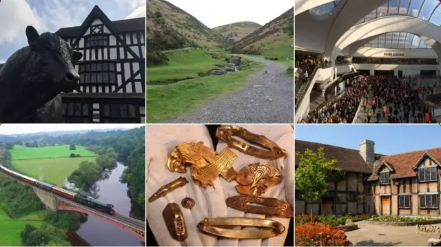 Scenes from around the West Midlands region