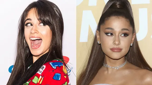 Camila Cabello and Ariana Grande