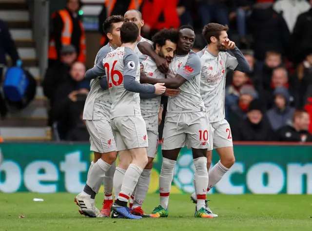 Liverpool celebrate