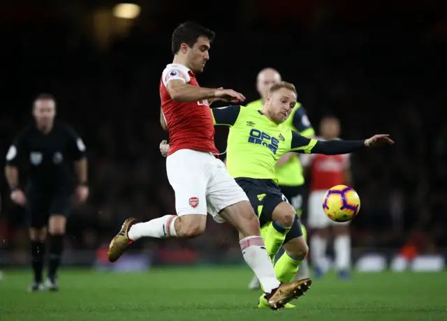 Sokratis and Alex Pritchard