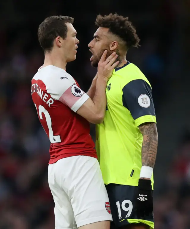 Danny Williams and Stephan Lichtsteiner