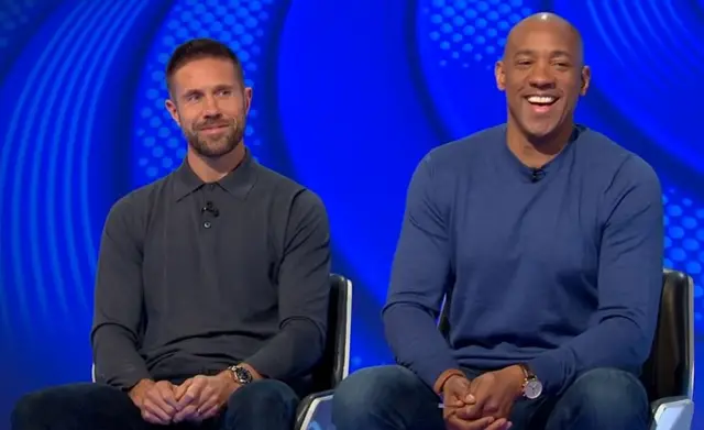 Matthew Upson and Dion Dublin