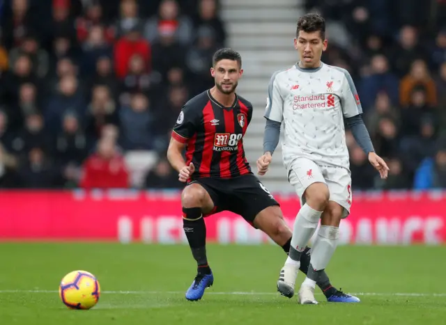 Roberto Firmino and Andrew Surman