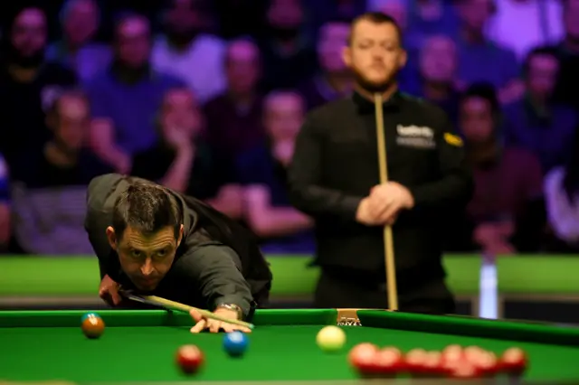 Ronnie OSullivan and Mark Allen