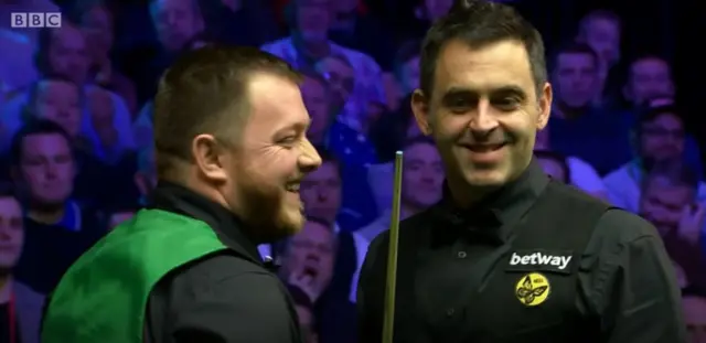 Mark Allen and Ronnie O'Sullivan