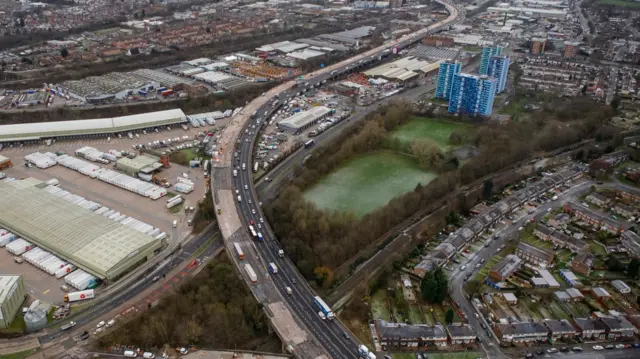 Work on Oldbury Viaduct