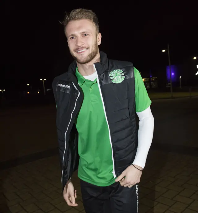 Scott Bain was at Celtic Park tonight