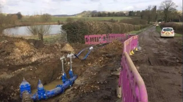 tetford pipe burst