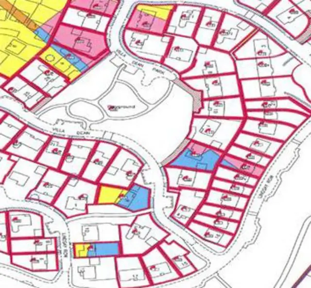 Cadastral map