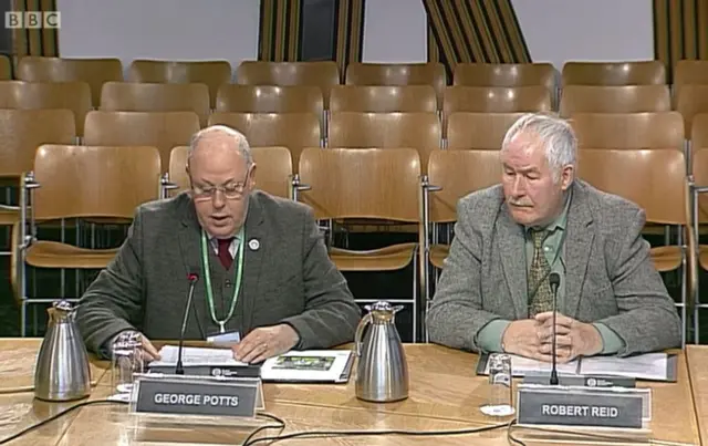 George Potts, Chair of the Scottish Countryside Rangers Association