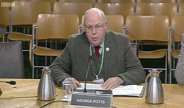 Chair of the Scottish Countryside Rangers Association George Potts