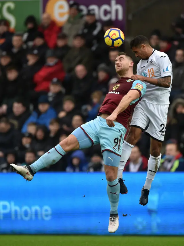 Burnley's Sam Vokes