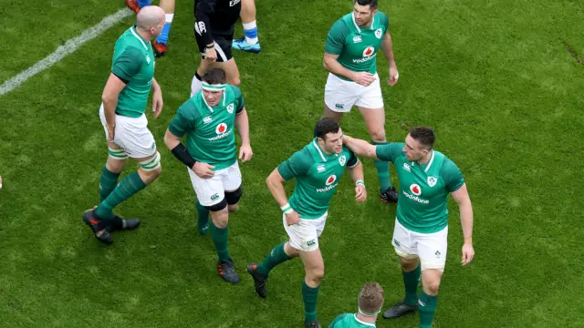 Ireland celebrate