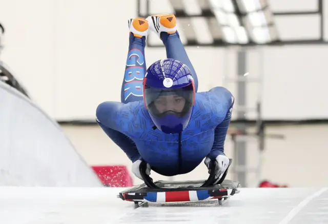 Great Britain's Lizzy Yarnold