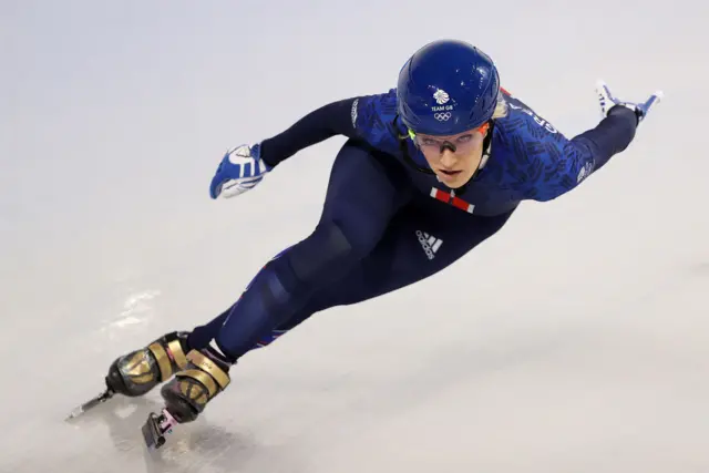 Great Britain's Elise Christie