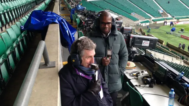 Jonathan Davies and Ugo Monye