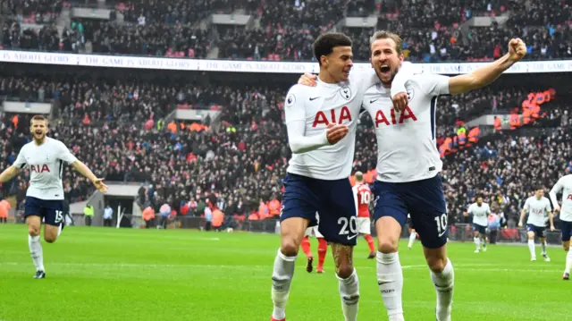 Kane goal celebration