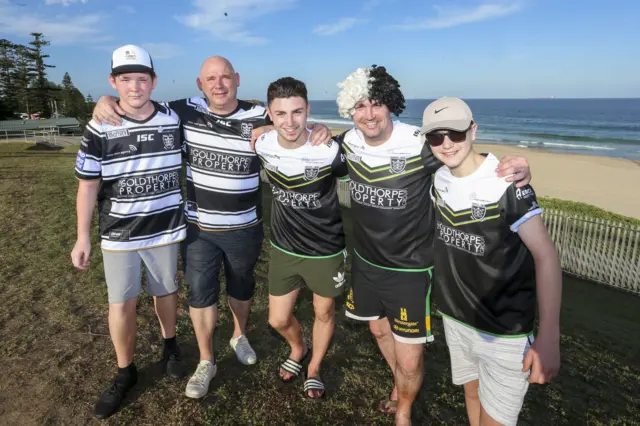 Hull FC fans in Australia