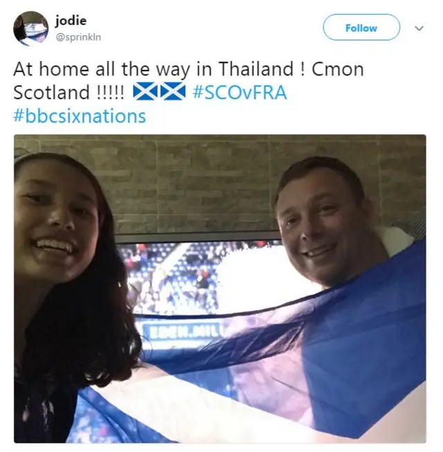 Scotland fans