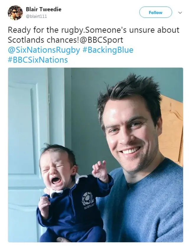 Scotland fans on Twitter