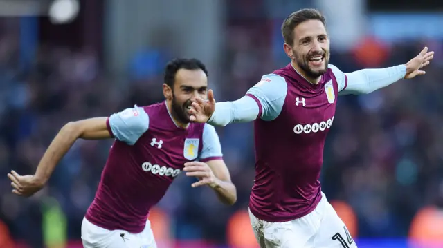 Conor Hourihane celebrates