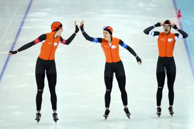 Dutch speed skating