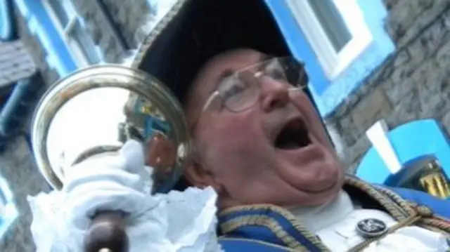 A town crier