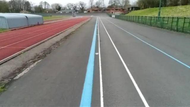 Cycling track in Halesowen