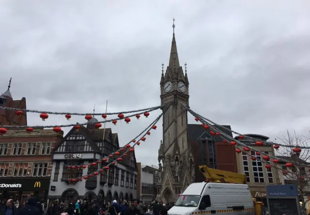 Leicester clock tower