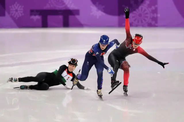 Elise Christie quarter final