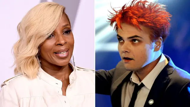 Mary J Blige and Gerard Way