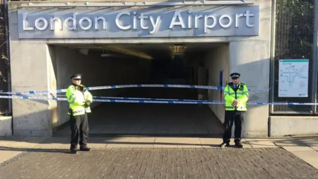 London City Airport closed