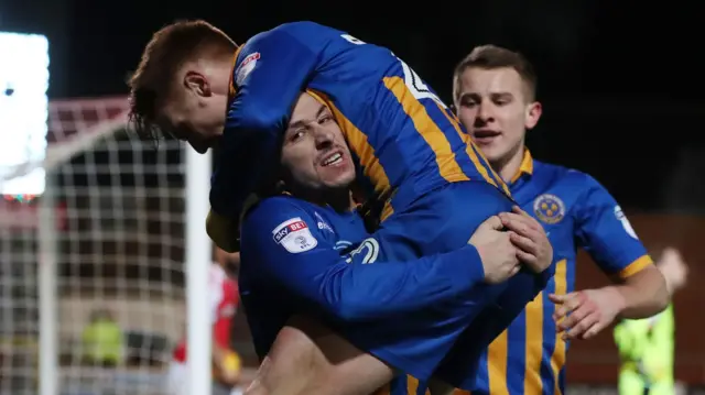 Shrewsbury celebrate