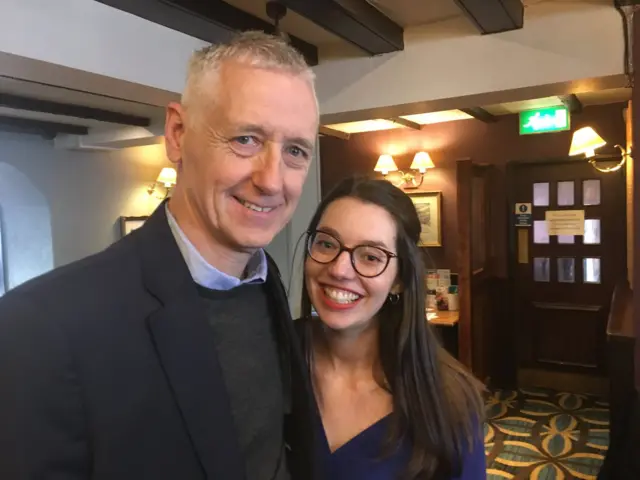 Hannah Thornton and Bill reunite