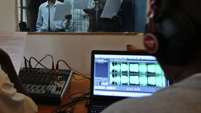 Radio station in Rwanda