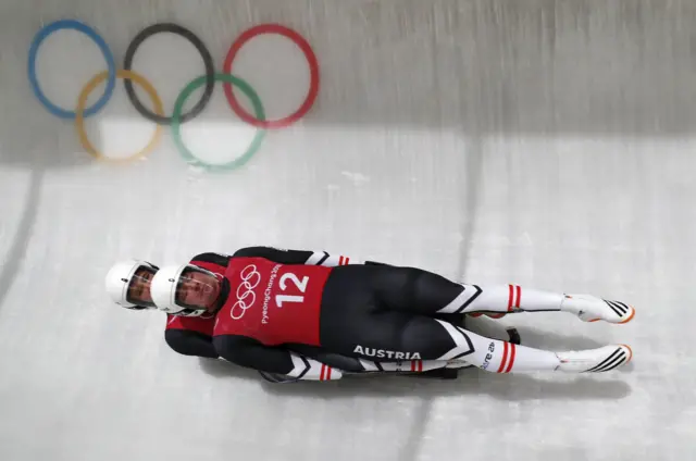 Luge doubles