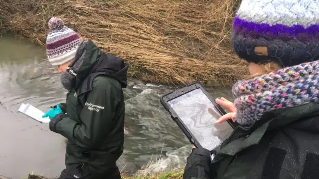 Environment Agency officers