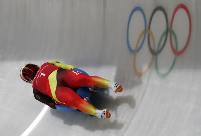 Luge doubles