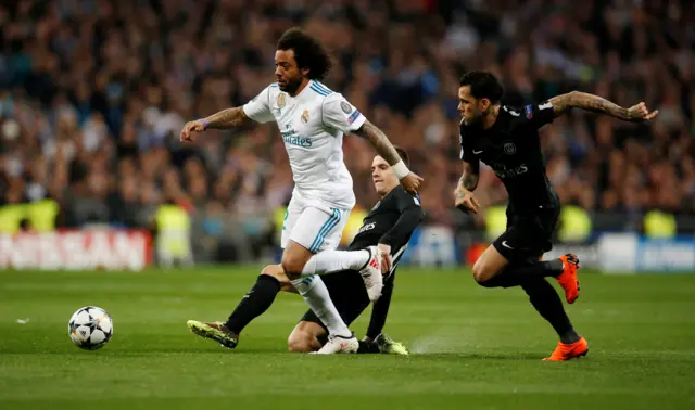 Marcelo is back on his feet