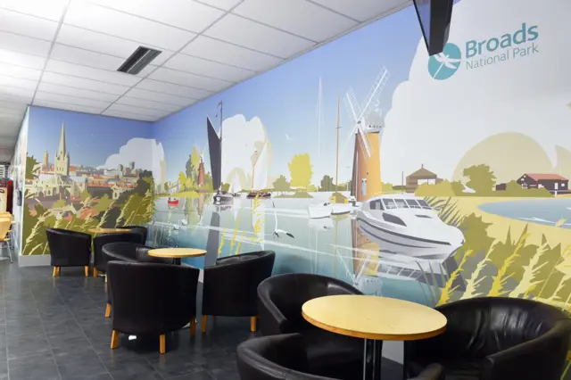 Norwich airport installation