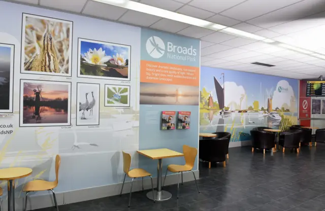 Norwich airport installation