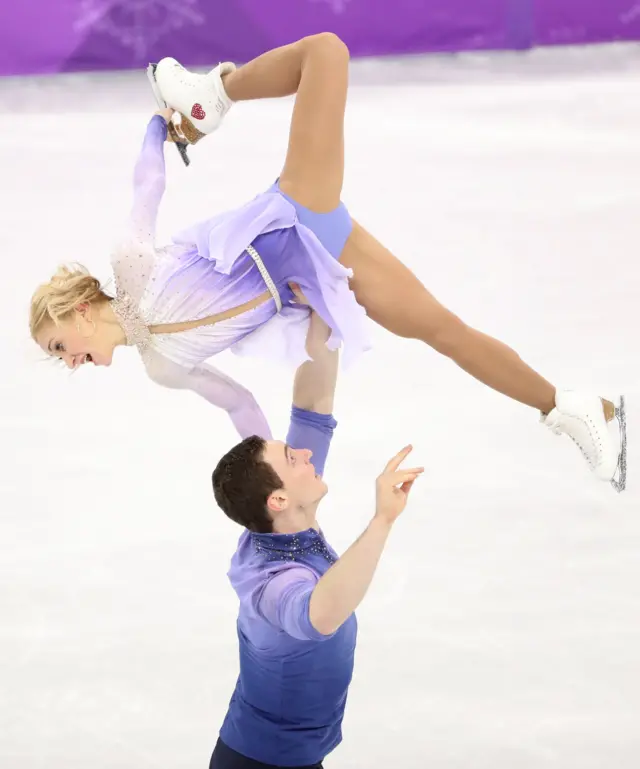 Aljona Savchenko and Bruno Massot of Germany