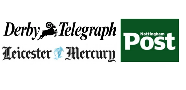 Newspaper logos composite