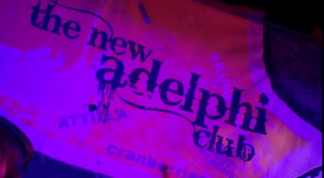 Adelphi Club sign