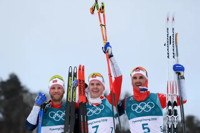 Norway's cross country team